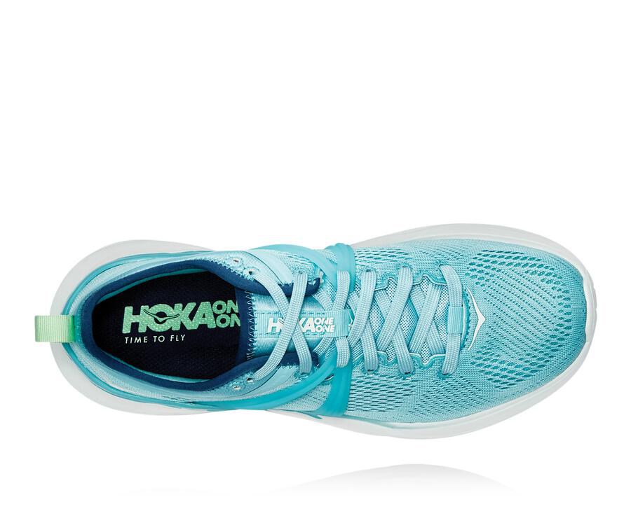 Hoka One One Tenisky Damske Modre/Biele - Tivra - 28754-YLJR